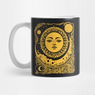 Sun moon. Mug